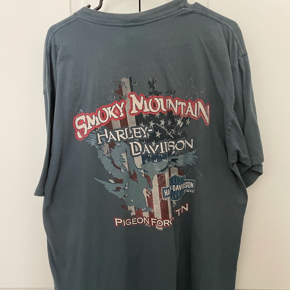 Grey Harley Davidson T shirt